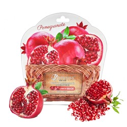 DANJIA  Маска тканевая для лица Fruit POMEGRANATE Восстанавливающая, Антиоксидант ГРАНАТ  30мл  (101)