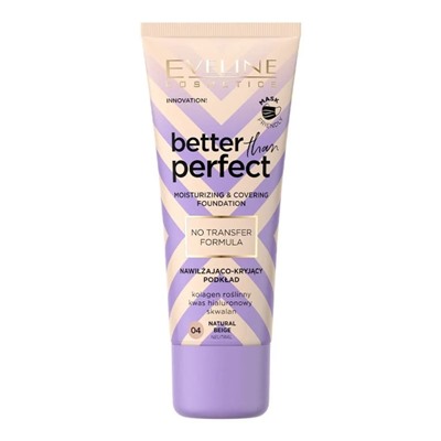 Тональная основа Better Than Perfec тон 04 natural beige, стойкая