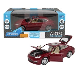 Модель 1:24 Porsche Panamera S, красный 1251133JB Автопанорама в Самаре