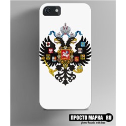 Чехол на iPhone герб Российской империи