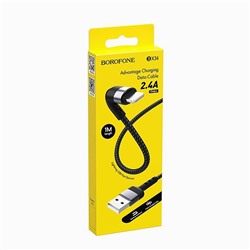 Кабель USB - Apple lightning Borofone BX34