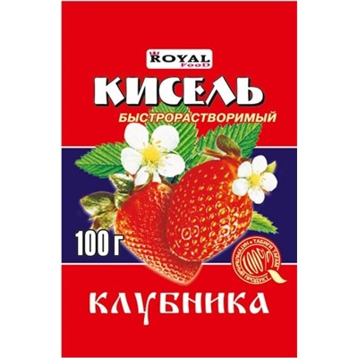 Кисель клубника 100 г