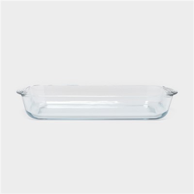 Форма для запекания и выпечки из жаропрочного стекла, 3,85 л, прямоугольная