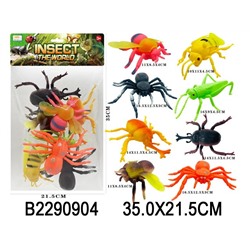 Набор насекомых 8шт. в пакете (88-40E, 2290904)