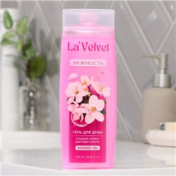 Гель для душа La'Velvet Нежность, сладкий аромат цветущей сакуры, 250 мл