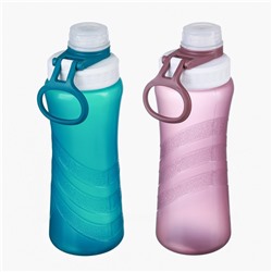 Бутылка для воды спортивная, 500 мл, 20.2 х 7.5 х 6.7 см, микс