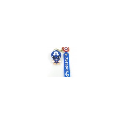 Брелок для ключей "СУПЕРГЕРОИ - МИНИ Марвел" Капитан Америка (ТВ-2626) В упаковке 10 штук Цена указана за 1 шт ! ! !