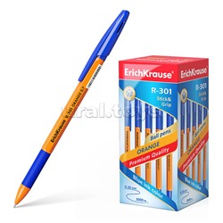 Ручка шариковая R-301 Orange Stick&Grip 0.7, цвет чернил синий