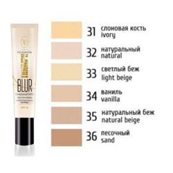 Triumpf CTW23 Тональн. крем BLUR FOUNDATION тон 31, ivory/Слоновая кость (30мл)