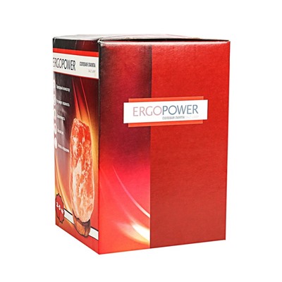 Солевая лампа Ergopower ER 502, 220 В, 15 Вт, 3-5 кг