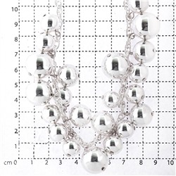 "Лидия" ожерелье в серебряном покрытии из коллекции "Гальванопластика" от Jenavi