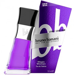 Женские духи   Bruno Banani Magic Woman Not for Everybody Long - Lasting edt for woman 50 ml Original