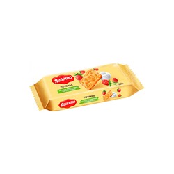 «Яшкино», печенье со вкусом земляники со сливками, 215 г