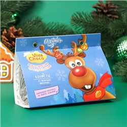 Конфеты шоколадные с кремовой начинкой «Viva Choco Christmas» ассорти, 100 г