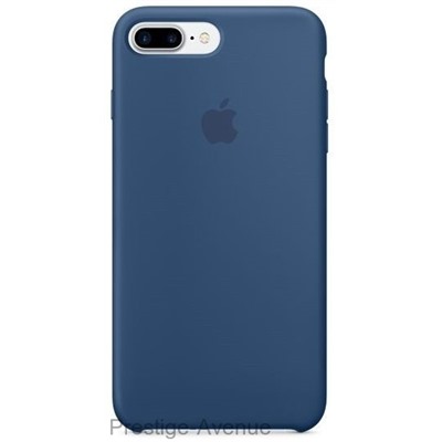 Силиконовый чехол для iPhone 7/8 Plus -Глубокий синий (Ocean Blue)