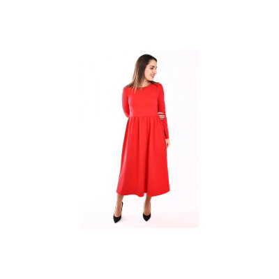 Платье П 02 (красный)