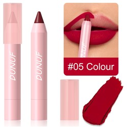 Матовая помада-карандаш DUNUF matte lipstick crayon 05