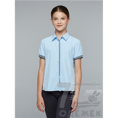 820-1 Блузка для девочки с коротким рукавом