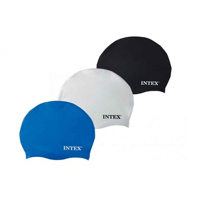 Шапочка для бассейна "Silicone swim cap" (55991, "Intex") силиконовая