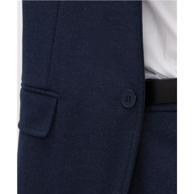 Скидка -50% Пиджак однобортный с карманами синий Button Blue Teens line