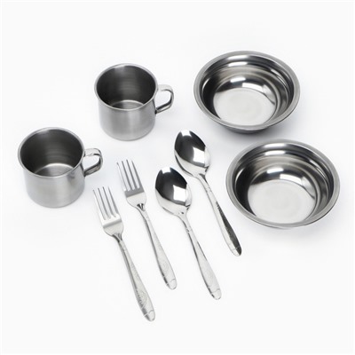 Набор посуды для пикника «К новым вершинам», 8 предметов