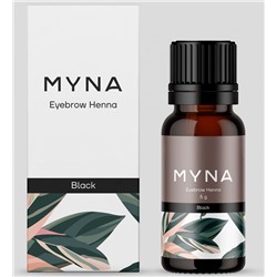 Хна для бровей MYNA - Black