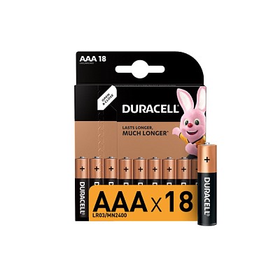 Батарейка Duracell LR03-18BL Basic (цена за 1 шт.)