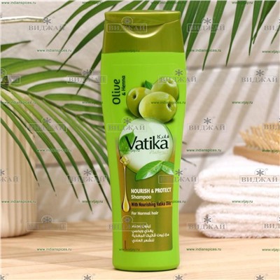 Шампунь д/волос Dabur Vatika (питание и защита д/нормальных волос)