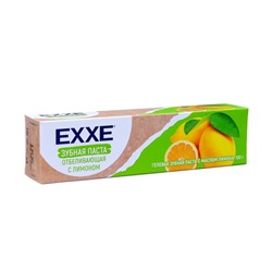 Зубная паста EXXE "Отбеливающая" с лимоном, 100 г