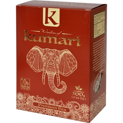 kumari. Premium Tea 500 гр. карт.пачка