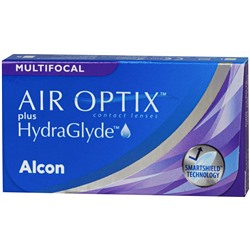 Air Optix Plus HydraGlyde MultiFocal, 3pk