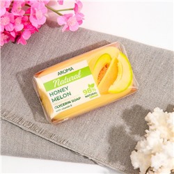 Мыло туалетное "Aroma Natural Honey melon" с витамином Е, 100 гр