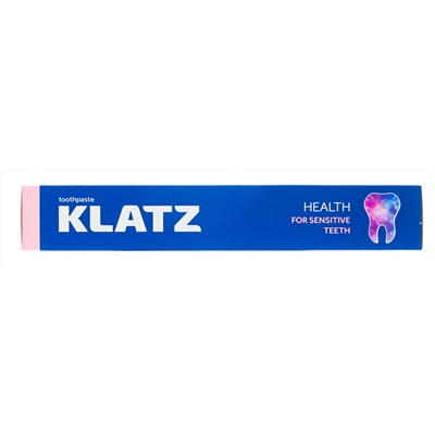 Клатц Зубная паста "Сенситив", 75 мл (Klatz, Health)