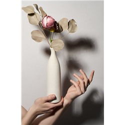 Ваза керамическая ваза декоративная рельефная ваза для цветов "Павия" Nothing Shop #853679