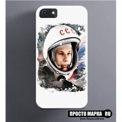 Чехол на iPhone с Гагариным