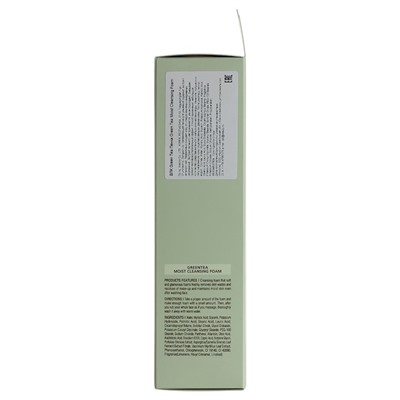 Пенка для лица очищающая Green Tea Moist Cleansing Foam 180гр