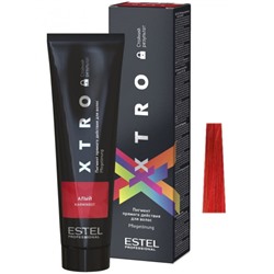 Пигмент прямого действия для волос XTRO BLACK Алый, 100 мл