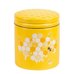 Банка для сыпучих продуктов "Honey" 10*10*12см. v=480мл. (под.уп)