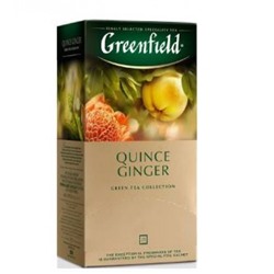 GREENFIELD Гринфилд Чай QUINCE GINGER айва имбирь 25 пак.