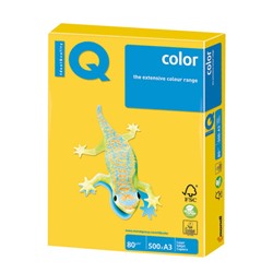 Бумага А3 IQ Color-50 500л (INT-горчичный) уп5 арт.0215-374