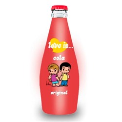 Газ. напиток Love is Cola Original (красная) 300мл