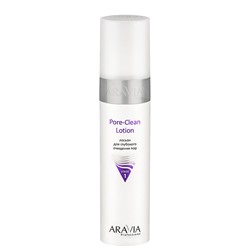 Лосьон для глубокого очищения пор Pore-Clean Lotion, 250 мл, ARAVIA Professional