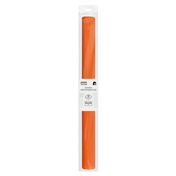 Бумага крепированная оранжевая (CR_43955, ТРИ СОВЫ) 50*250см., 32г/м2