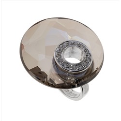"Мегаритис" кольцо в родиевом покрытии из коллекции "Bubbles" от Jenavi