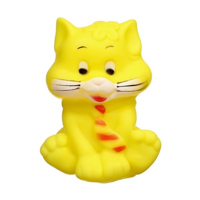 Игрушка для ванны «Котик», с пищалкой, цвет МИКС