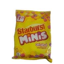 Жевательные конфеты Starburst Minis original 125гр