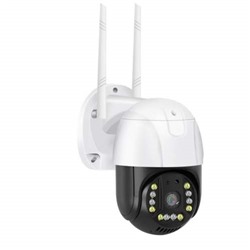 Наружная мини-купольная IP камера видеонаблюдения FD WIFI UIO V380 Pro с ночной съемкой, датчиком движения и сигнализацией