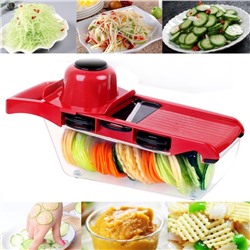 Овощерезка Multifunctional Vegetable Cutter Slicer Peeler Grater with 6 Blades Cooking Tool оптом