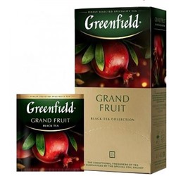 GREENFIELD Гринфилд Чай GRAND FRUIT гранат 25 пак.
