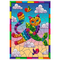 Набор для творчества Сказочные самоцветы Котик с рыбкой DT-1044-1 в Самаре